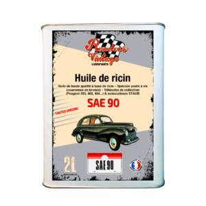 Huile de Ricin pour boîtes et ponts (peugeot, motoculteurs STAUB & autres) 2L - PRIX : TTC